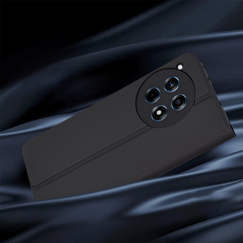 Husa OnePlus 12R Techsuit Magskin Book, negru
