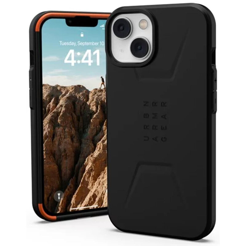 Husa iPhone 14 UAG Civilian, Black