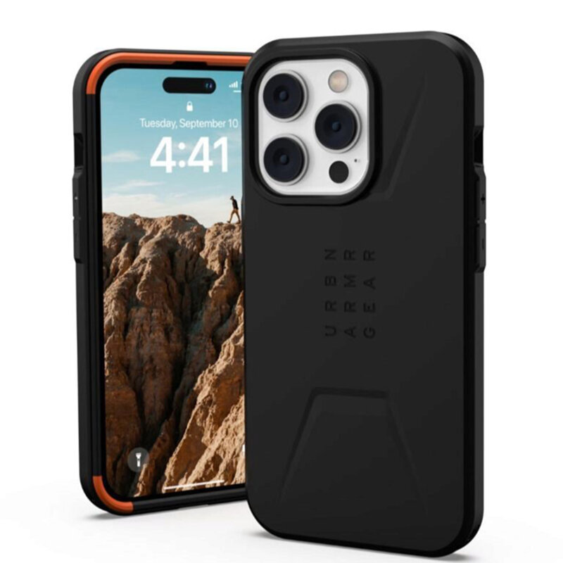 Husa iPhone 14 Pro UAG Civilian MagSafe, Black