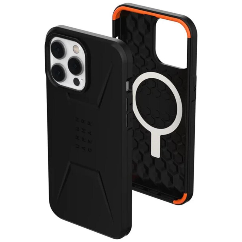 Husa iPhone 14 Pro Max UAG Civilian, Black
