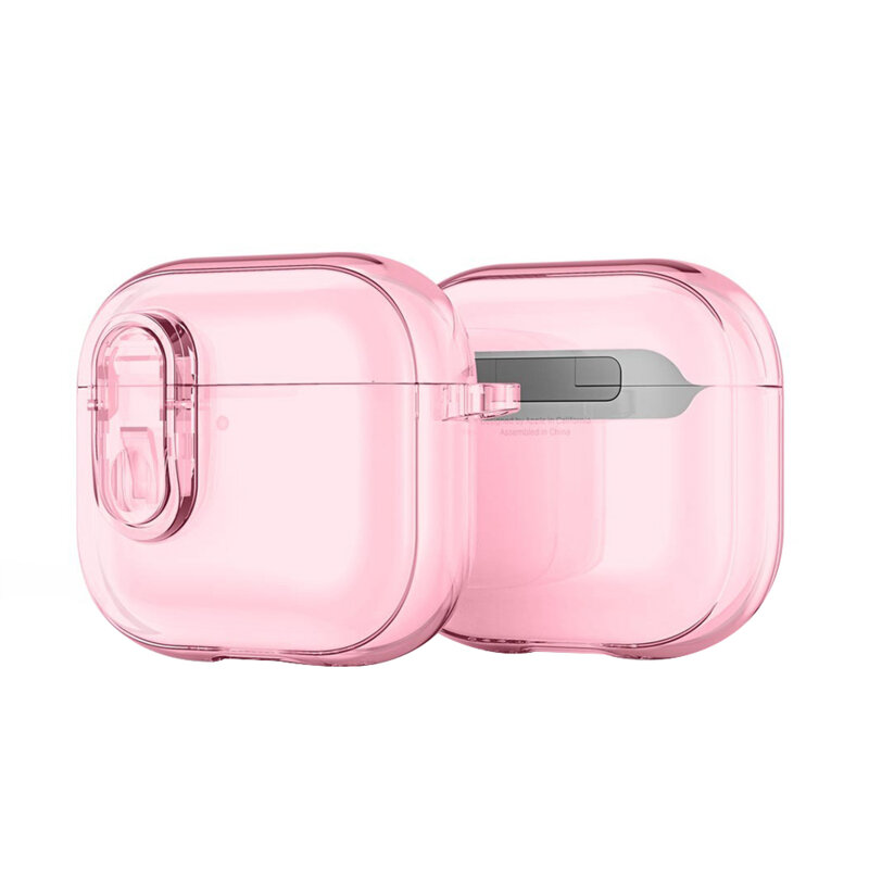 Husa Apple AirPods 4 Dux Ducis PECL Series, roz