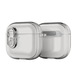 Husa Apple AirPods 4 Dux Ducis PECL Series, gri