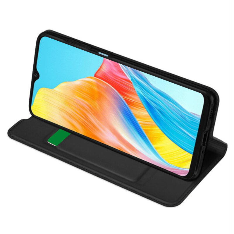 Husa Oppo A98 5G Techsuit Magskin Book, negru