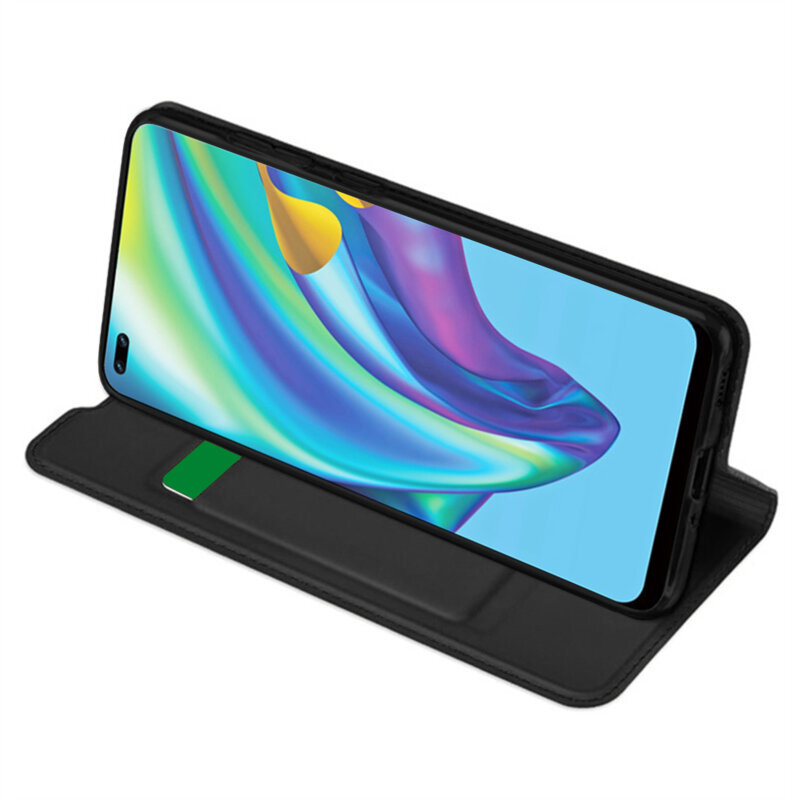 Husa Oppo Reno4 Lite Techsuit Magskin Book, negru