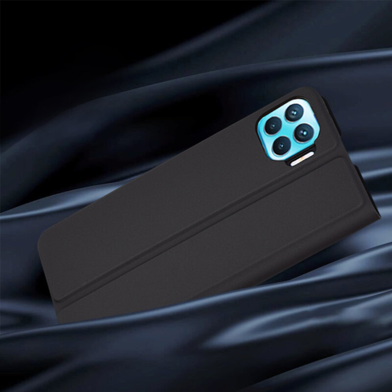 Husa Oppo Reno4 Lite Techsuit Magskin Book, negru