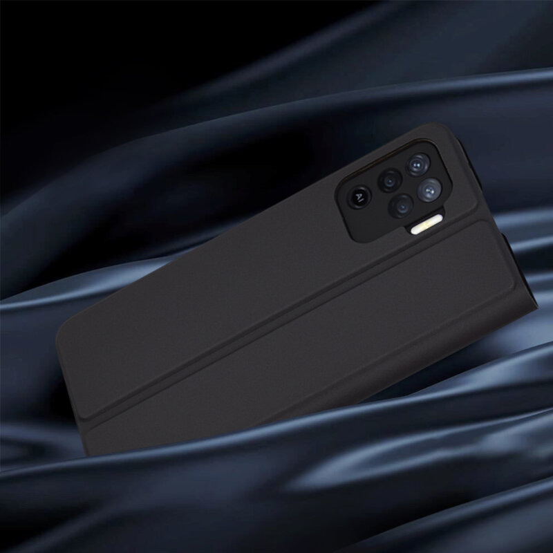 Husa Oppo A94 4G Techsuit Magskin Book, negru