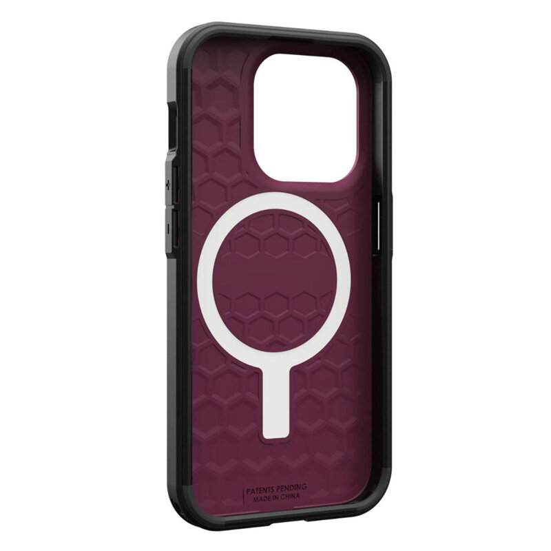 Husa iPhone 15 Pro UAG Civilian MagSafe, Bordeaux
