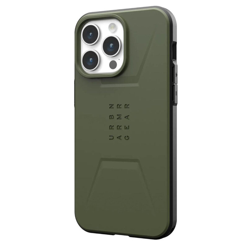 Husa iPhone 15 Pro UAG Civilian MagSafe, Olive Drab