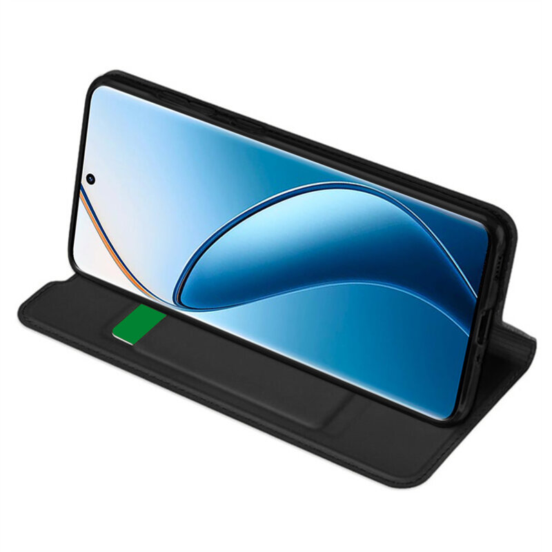 Husa Realme 12 Pro Techsuit Magskin Book, negru