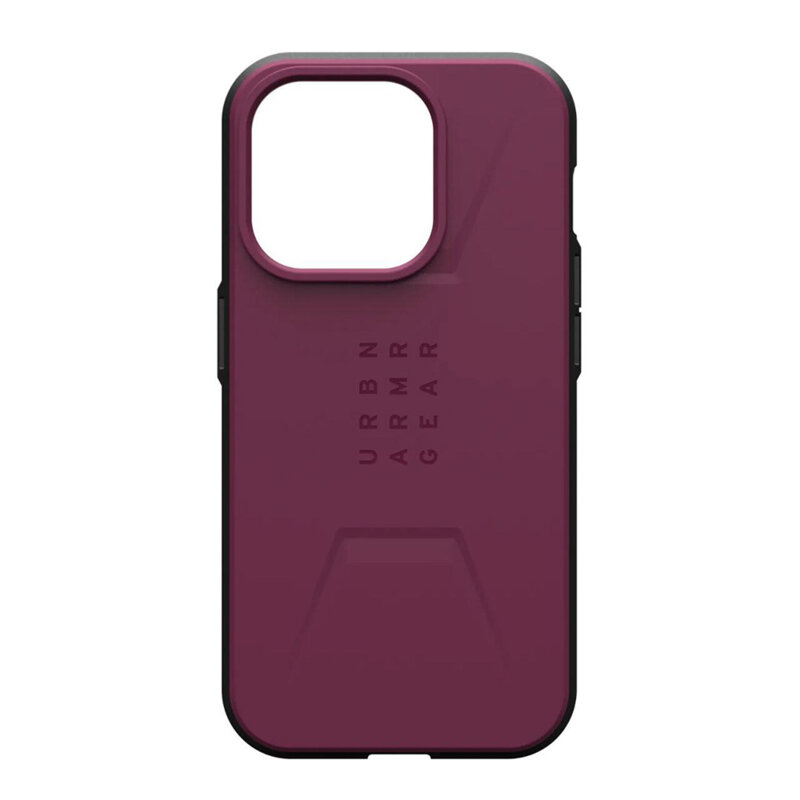 Husa iPhone 16 Pro UAG Civilian MagSafe, Bordeaux
