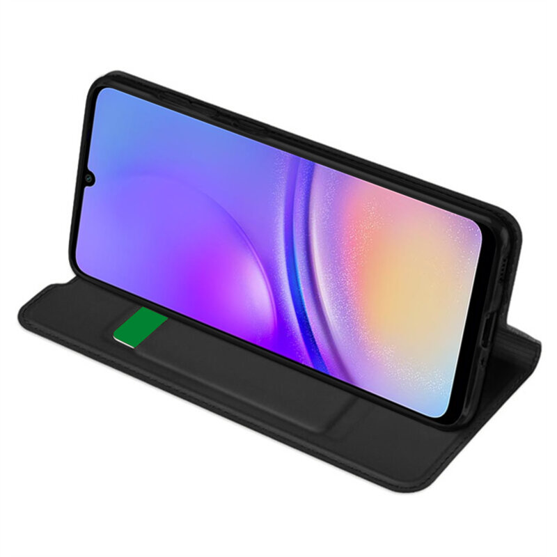 Husa Samsung Galaxy A05 Techsuit Magskin Book, negru