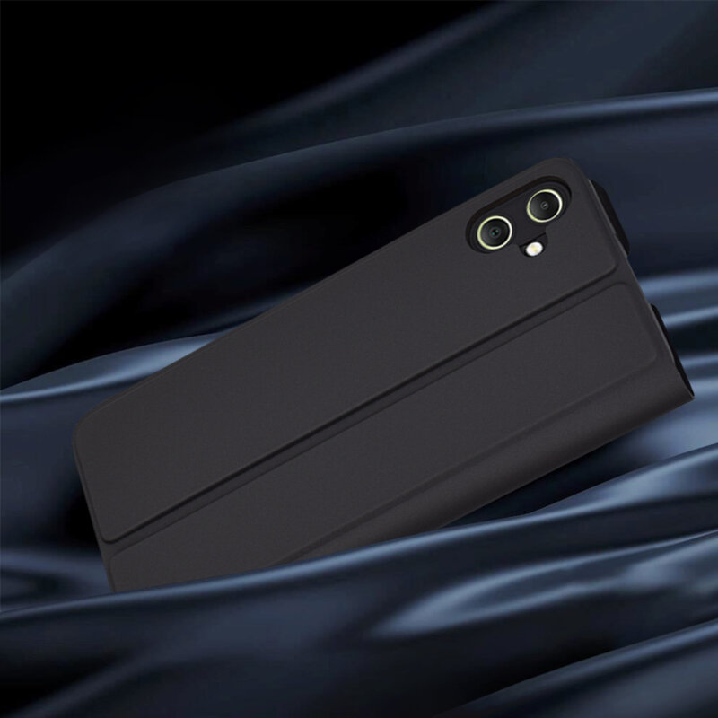 Husa Samsung Galaxy A05 Techsuit Magskin Book, negru