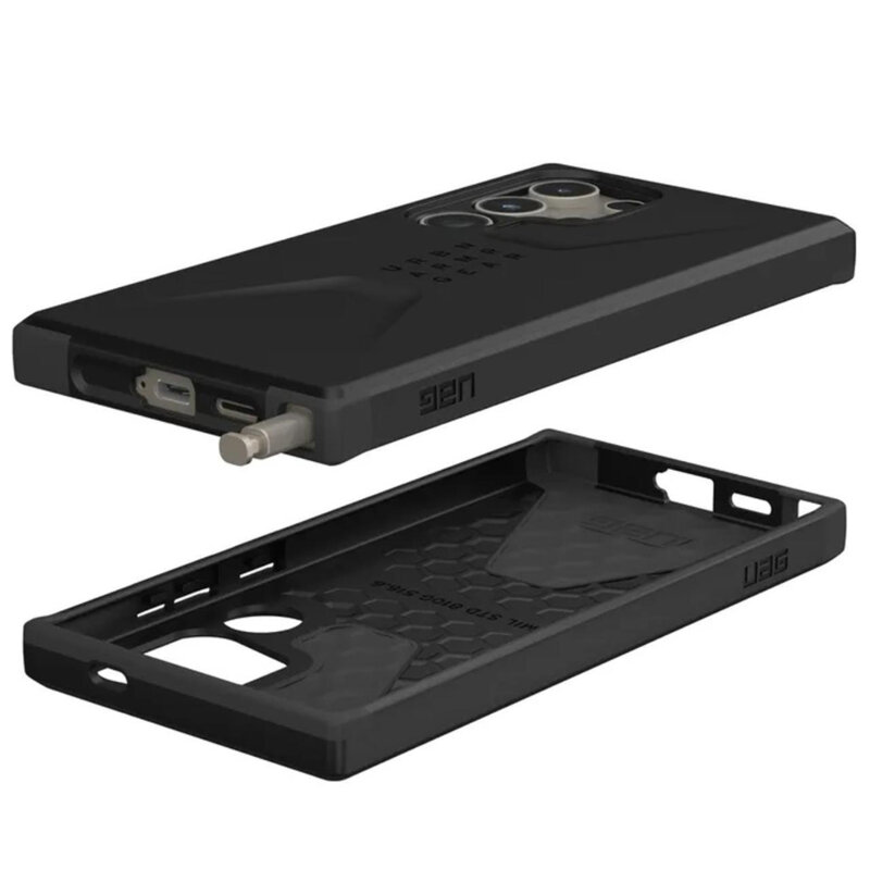 Husa Samsung Galaxy S24 Ultra UAG Civilian, Black