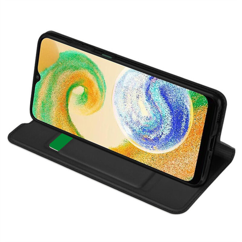 Husa Samsung Galaxy A04S Techsuit Magskin Book, negru
