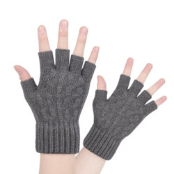 Manusi pentru dama Techsuit, cenusiu, 17cm, ST0014