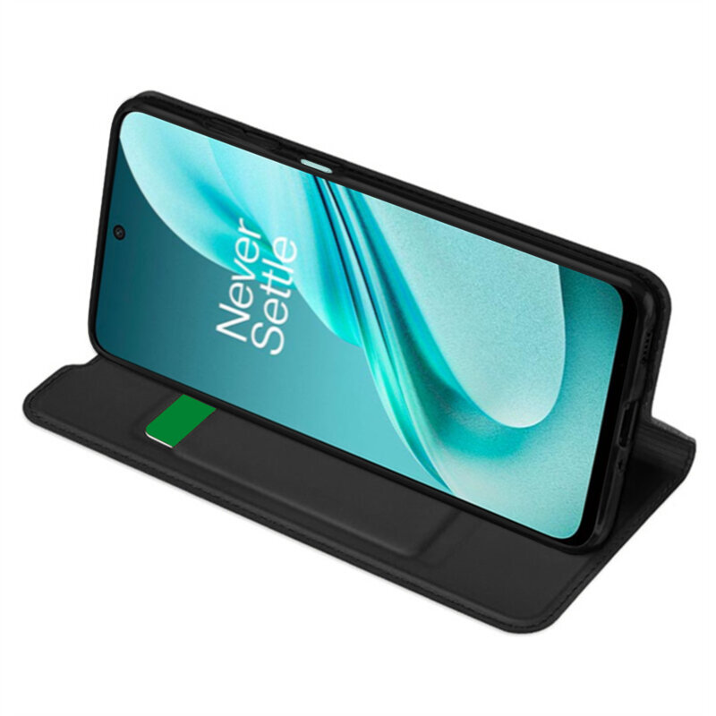 Husa OnePlus Nord N30 SE Techsuit Magskin Book, negru