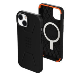 Husa iPhone 14 UAG Civilian MagSafe, Black