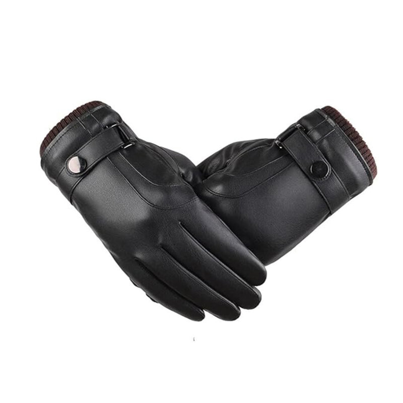 Manusi elegante pentru barbati Techsuit, universale, negru, OG102