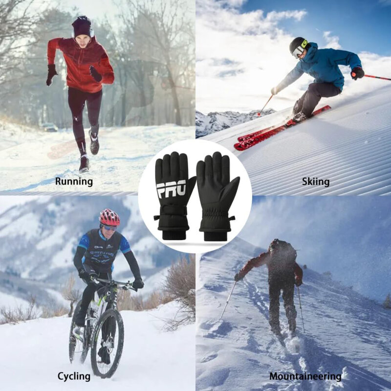 Manusi de dama pentru ski Techsuit, marimea M, negru, OG104