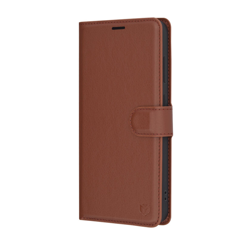 Husa Samsung Galaxy S24 FE Techsuit Leather Folio, maro