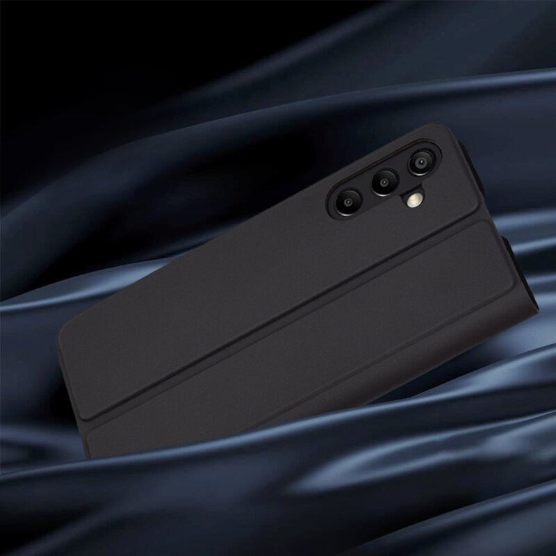 Husa Samsung Galaxy A15 4G Techsuit Magskin Book, negru