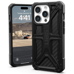 Husa iPhone 15 Pro UAG Monarch, Carbon Fiber