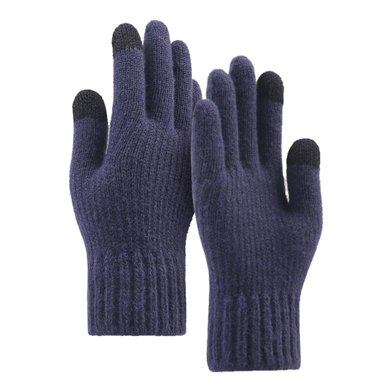 Manusi unisex Techsuit, albastru, 22cm, ST0012