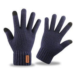 Manusi pentru barbati Iwarm, albastru, 22cm, ST0016