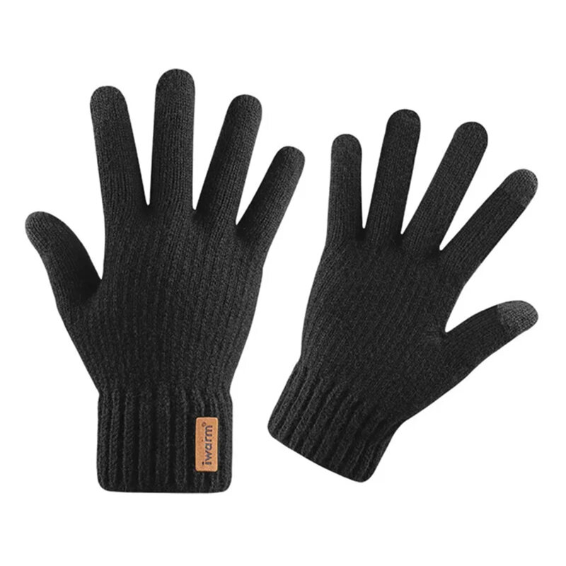 Manusi pentru barbati Iwarm, negru, 22cm, ST0016