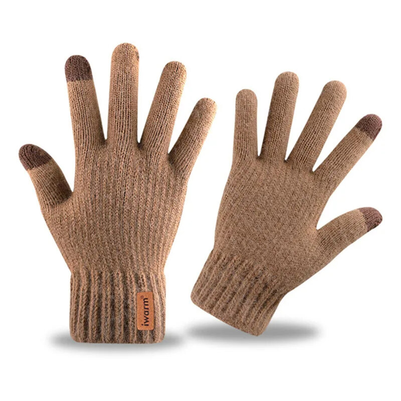 Manusi pentru barbati Iwarm, maro, 22cm, ST0016