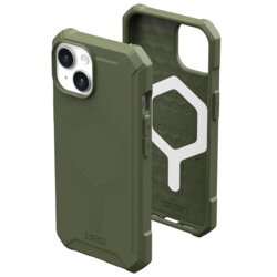 Husa iPhone 15 Plus UAG Essential Armor MagSafe, Olive Drab