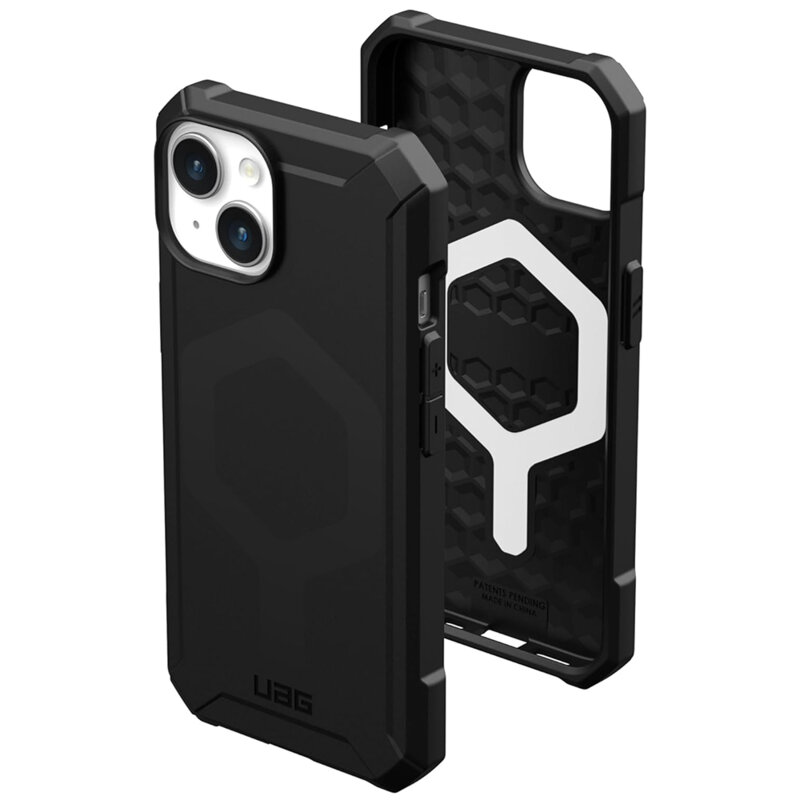 Husa iPhone 15 Plus UAG Essential Armor MagSafe, Black