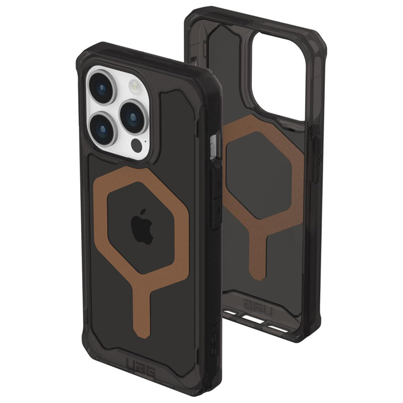 Husa iPhone 15 Pro UAG Plyo MagSafe, Black Bronze