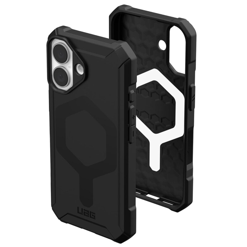 Husa iPhone 16 UAG Essential Armor MagSafe, Black