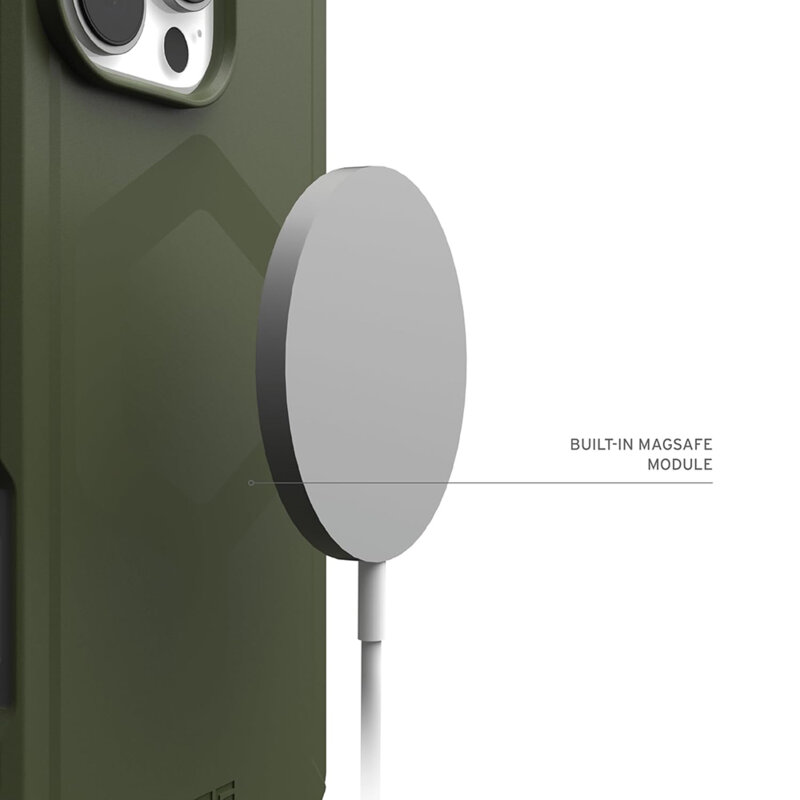 Husa iPhone 16 Pro Max UAG Essential Armor MagSafe, Olive Drab