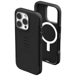 Husa iPhone 16 Pro UAG Essential Armor MagSafe, Black