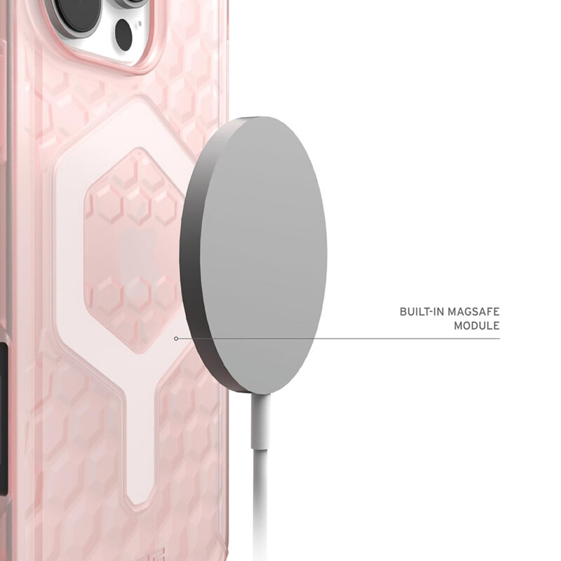 Husa iPhone 16 Pro Max UAG Essential Armor MagSafe, Rose