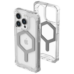 Husa iPhone 15 Pro Max UAG Plyo MagSafe, Ice Silver