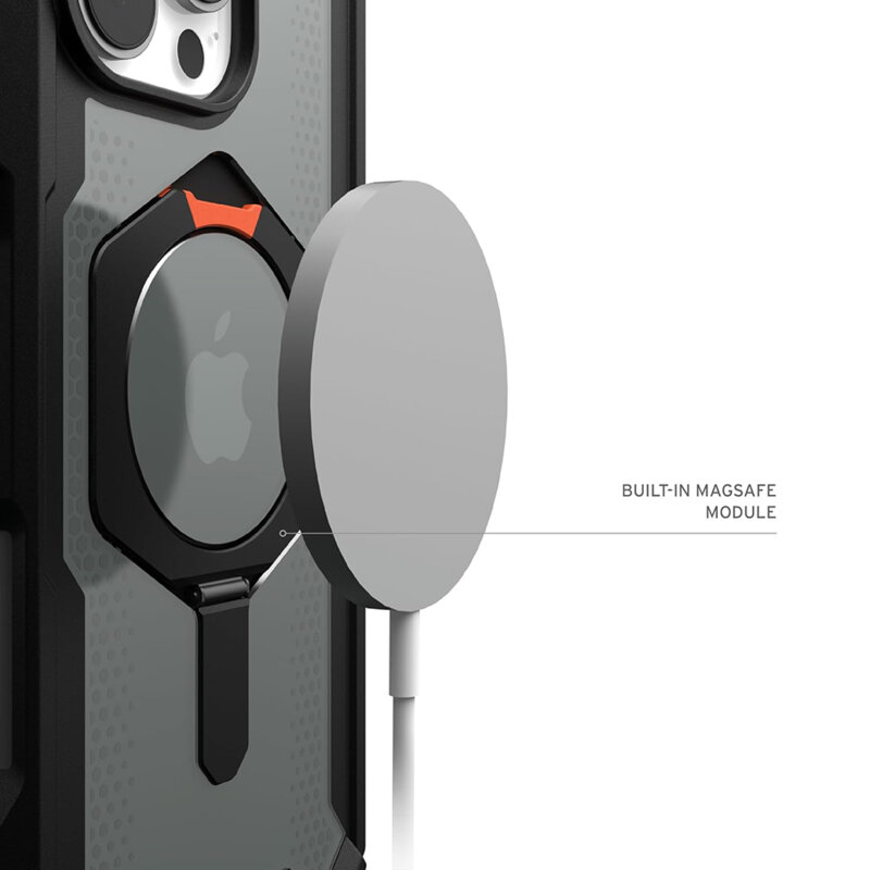 Husa iPhone 16 Pro UAG Plasma XTE MagSafe, Black / Orange