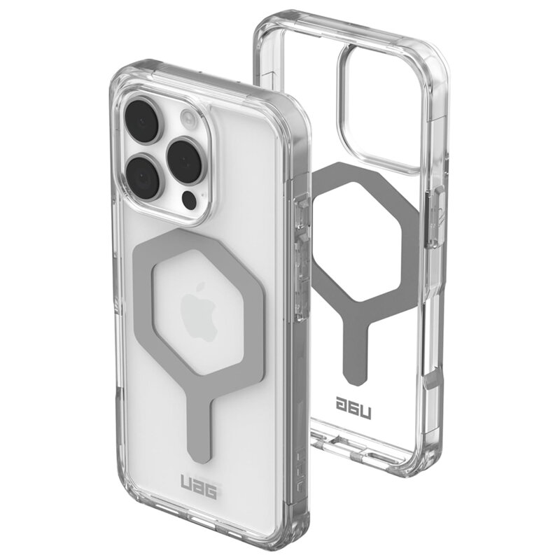 Husa iPhone 16 Pro UAG Plyo MagSafe, Ice Silver