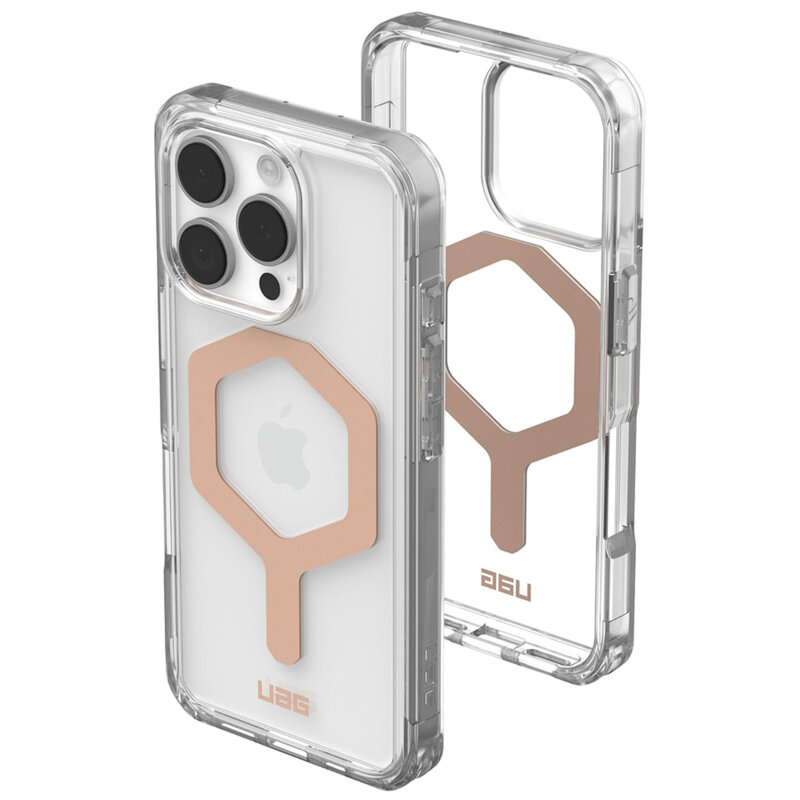 Husa iPhone 16 Pro UAG Plyo MagSafe, Ice Rose Gold
