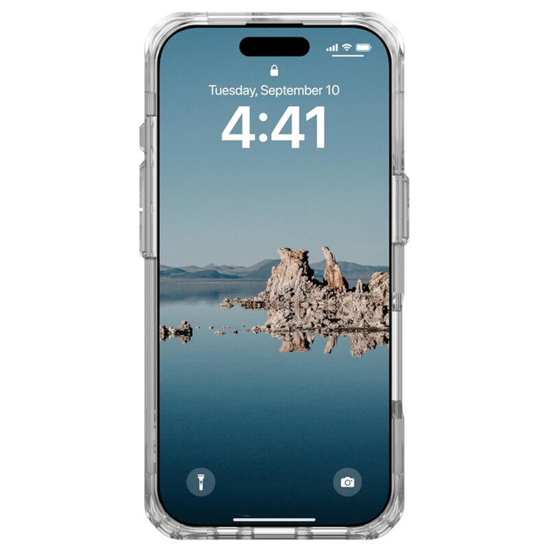 Husa iPhone 16 Pro UAG Plyo MagSafe, Ice White