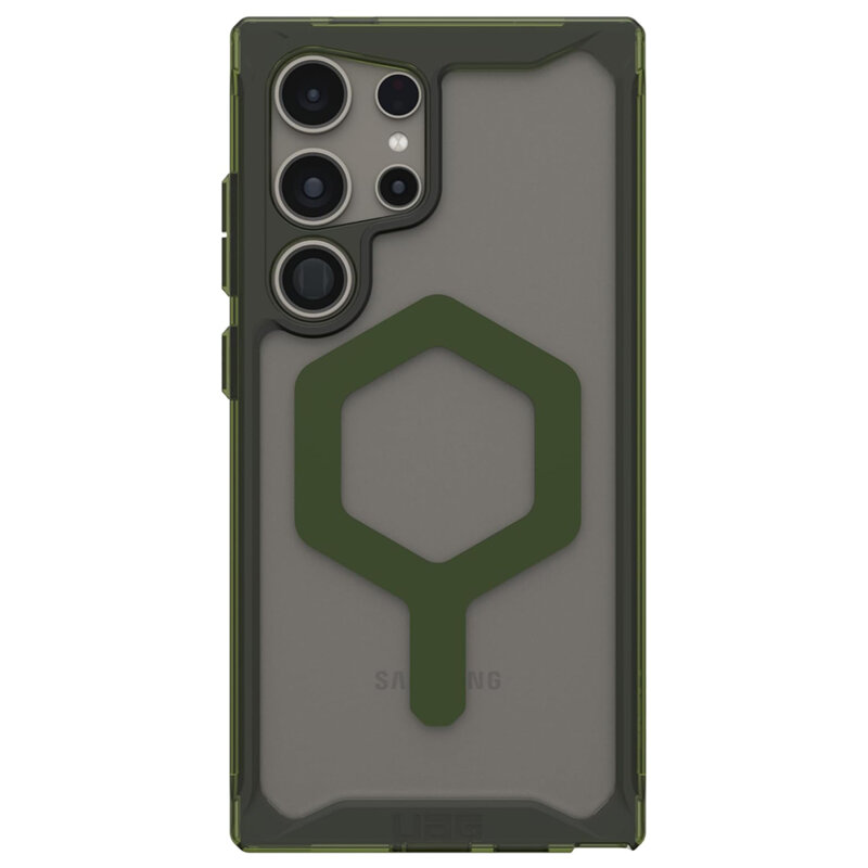 Husa Samsung Galaxy S24 Ultra UAG Plyo MagSafe, Ice Olive