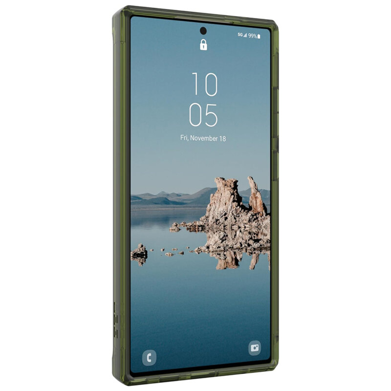 Husa Samsung Galaxy S24 Ultra UAG Plyo MagSafe, Ice Olive