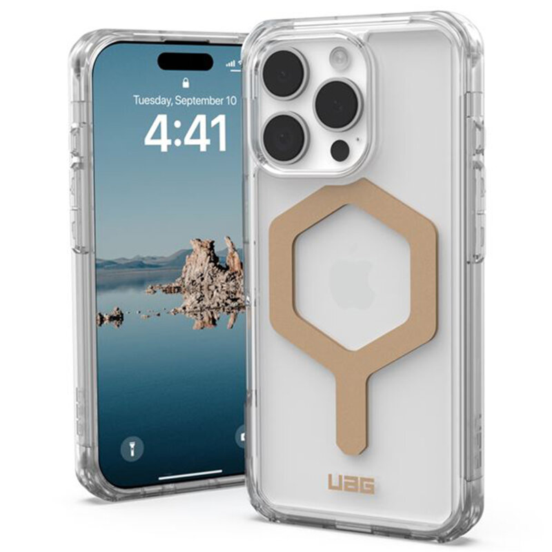 Husa iPhone 16 Pro Max UAG Plyo MagSafe,  Ice Gold