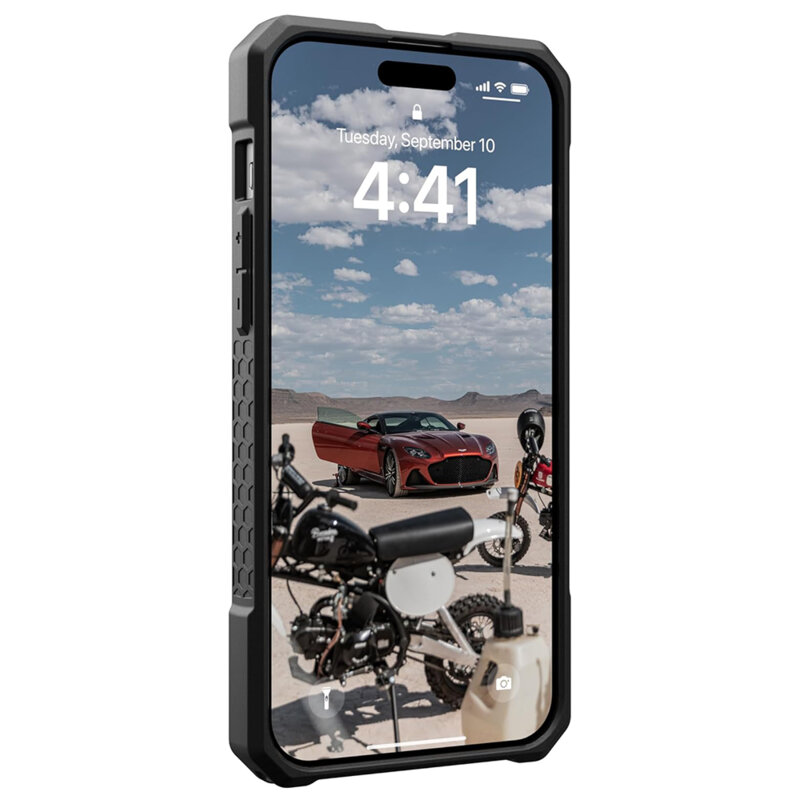 Husa iPhone 15 Plus UAG Monarch Pro MagSafe, Carbon Fiber