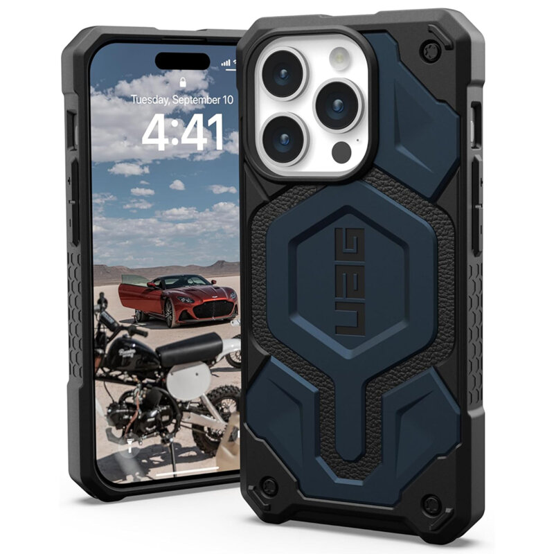 Husa iPhone 15 Pro UAG Monarch Pro MagSafe, Mallard