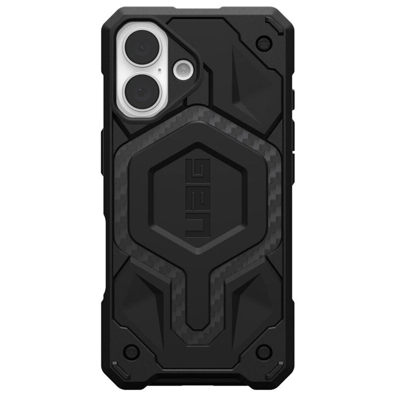 Husa iPhone 16 UAG Monarch Pro MagSafe, Carbon Fiber