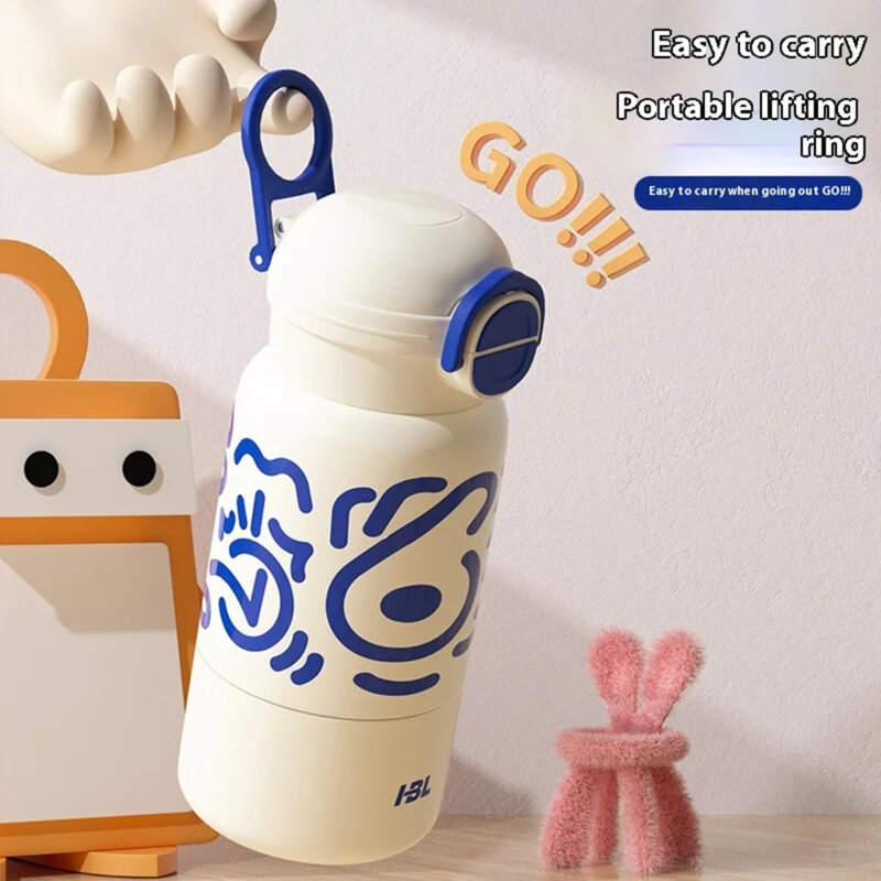 Sticla termos copii, metalic pentru apa Techsuit 520ml, THM8