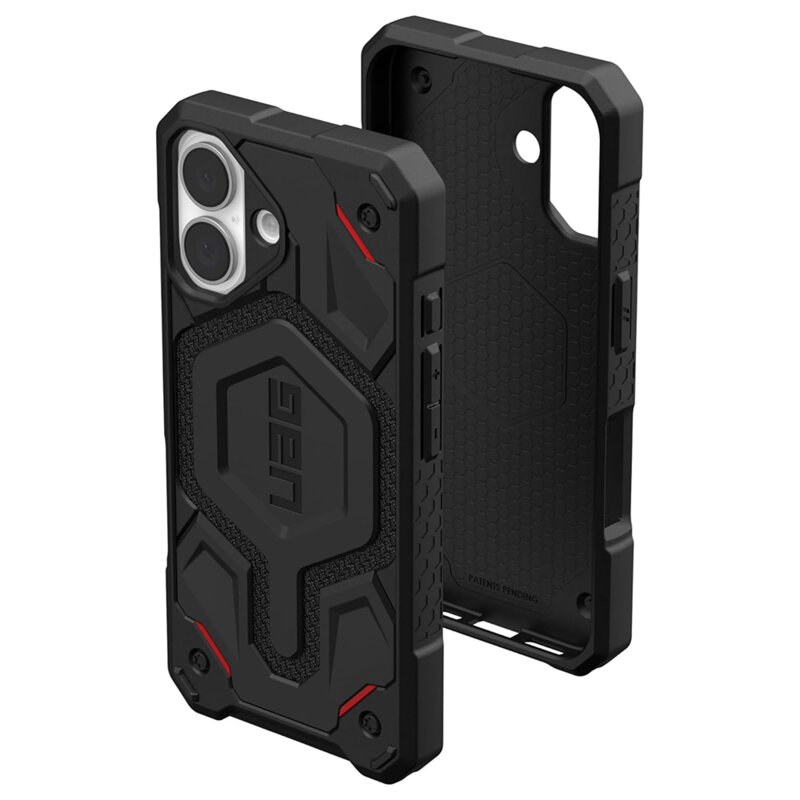 Husa iPhone 16 UAG Monarch Pro, Kevlar Black